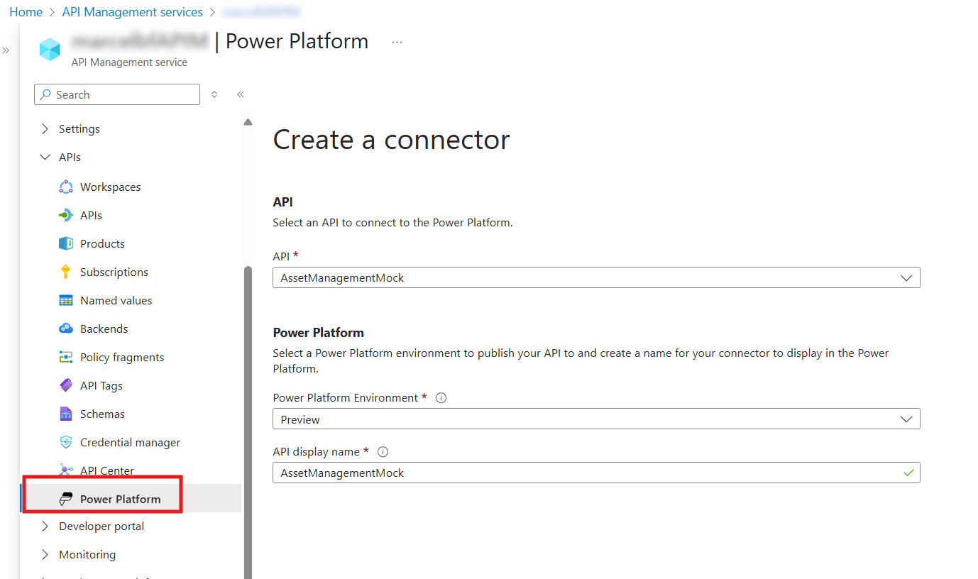 Creación de un conector personalizado