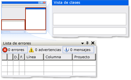 Acoplar contenedor con dos secundarios acoplados.