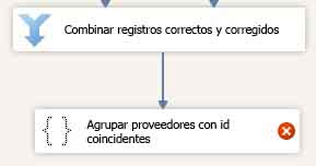 Conexión a grupos de proveedores con Id. coincidentes