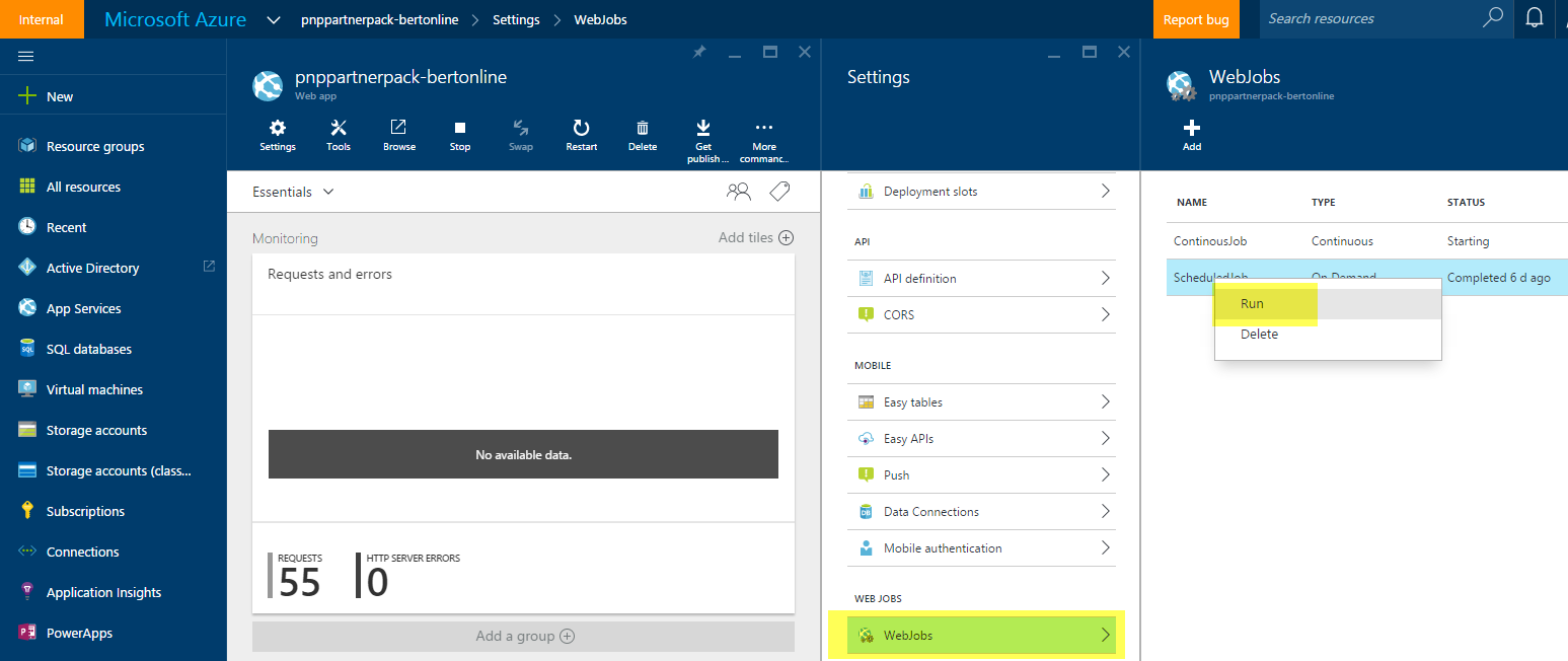 Azure Portal (actual)