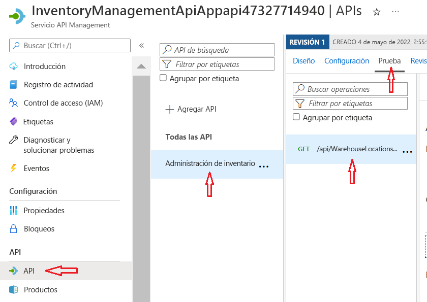 Gestión de API - API