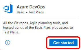 Captura de pantalla del icono de Azure DevOps