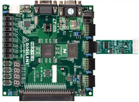 Imagen de la configuración de hardware de MITT I2C.