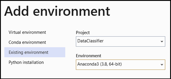 Configuración de un entorno de Python