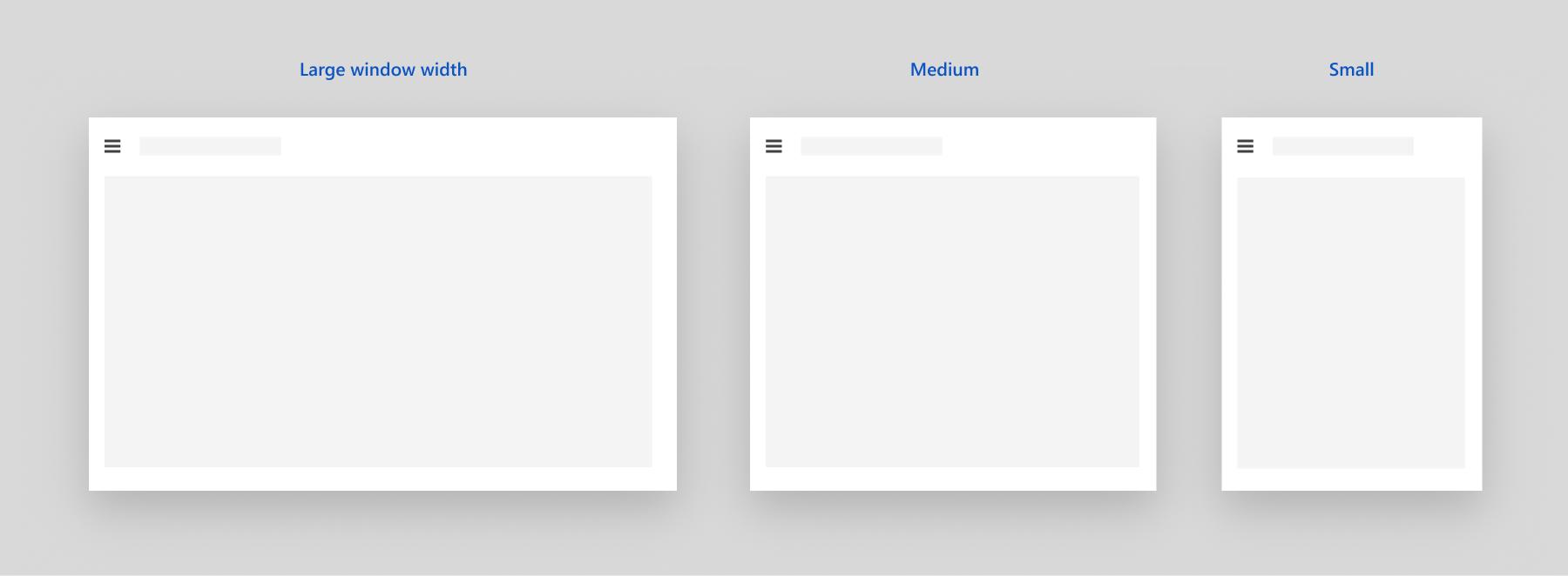 Sin comportamiento adaptable en la navegación de la izquierda