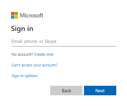 Pantalla de inicio de sesión de Microsoft&nbsp;Entra