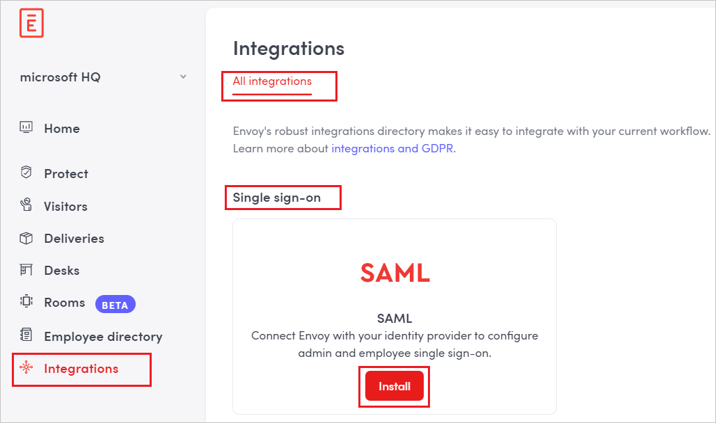 Autenticación SAML