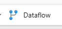 Captura de pantalla que muestra el cuadro de diálogo de añadir actividad de flujo de datos.