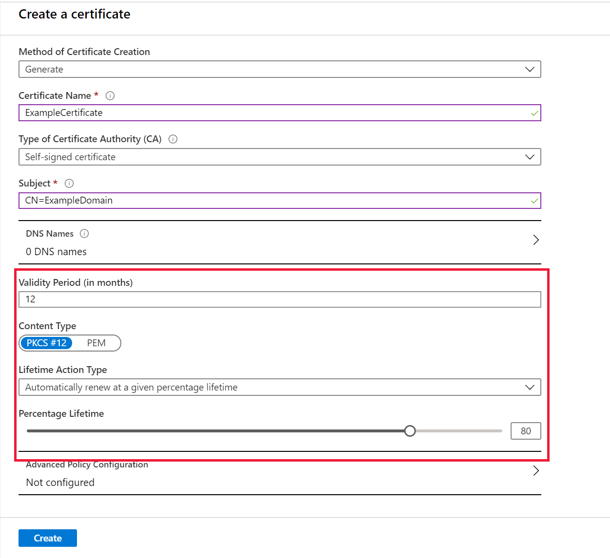Cycle de vie des certificats