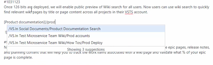 Lien de la page wiki de suggestion automatique