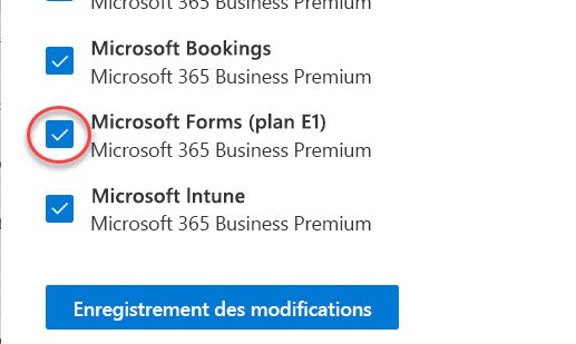 Bascule Microsoft&nbsp;Forms