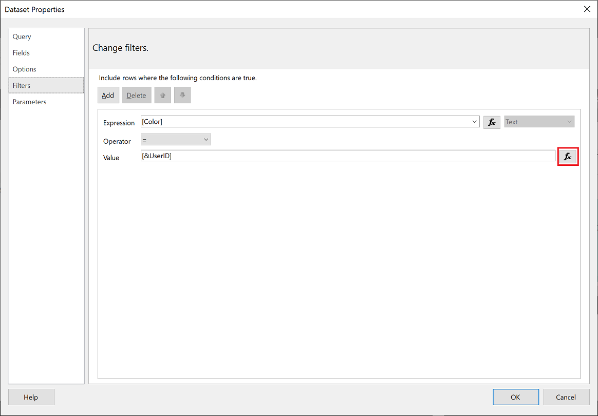 Valeur du Générateur de rapports Power&nbsp;BI
