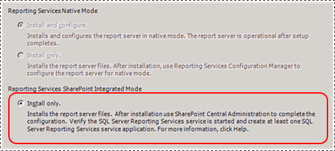 Assistant Installation de SQL Server - Assistant Configuration de SSRS