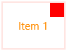 Pointeur de sélection d’élément de superposition sur
