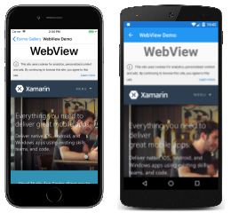 Exemple WebView Exemple WebView