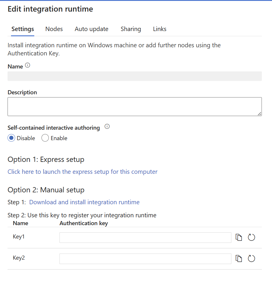 Screenshot che mostra la creazione interattiva autonoma.