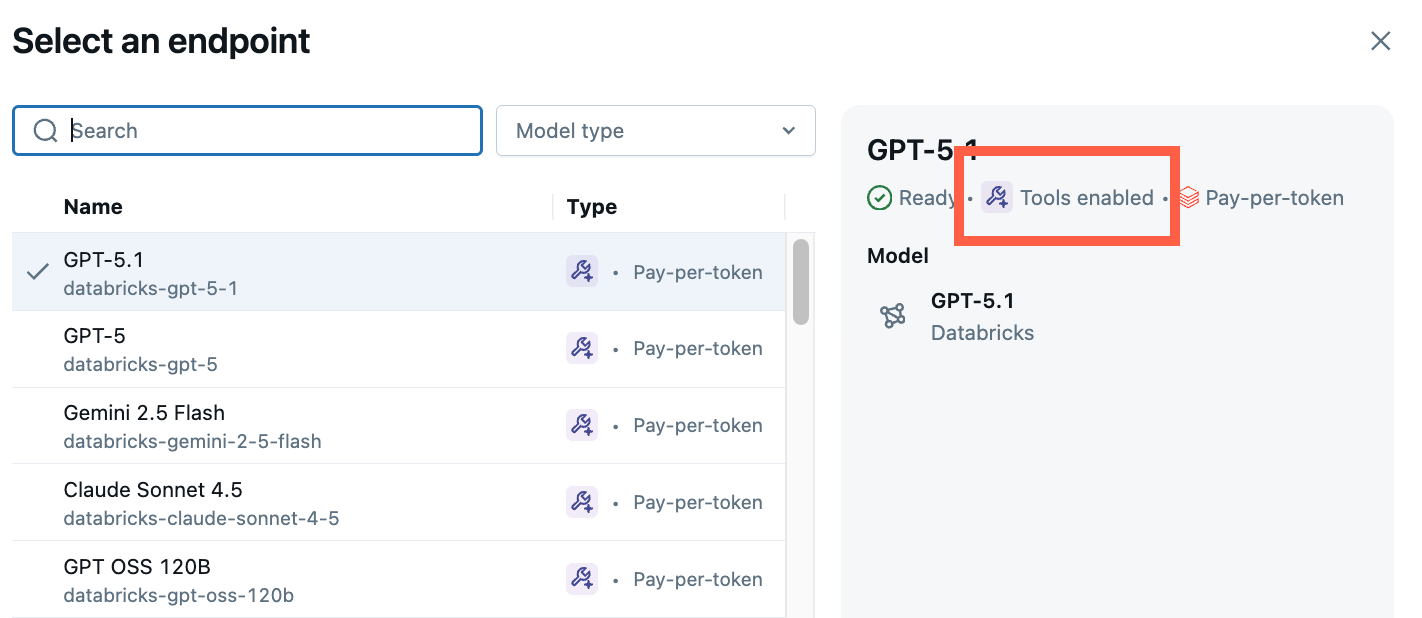 Selezionare un LLM per richiamare strumenti