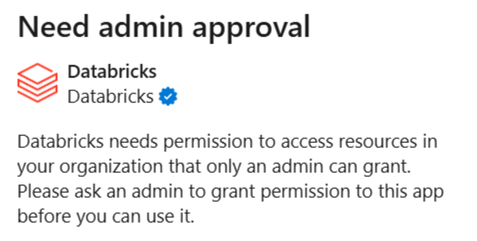 Messaggio di approvazione dell'amministratore nel componente aggiuntivo di Excel