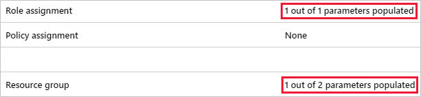 Screenshot di una definizione di progetto e 