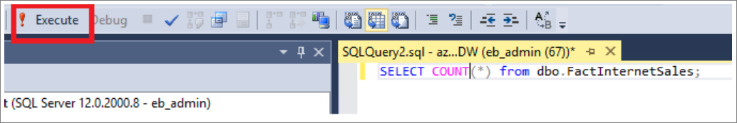 Esegui query