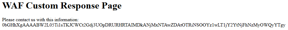 Screenshot che mostra un esempio di risposta personalizzata.