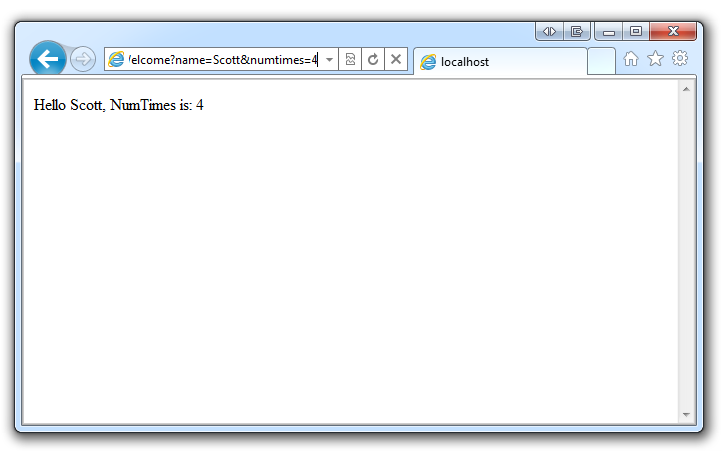 Screenshot che mostra il browser. 