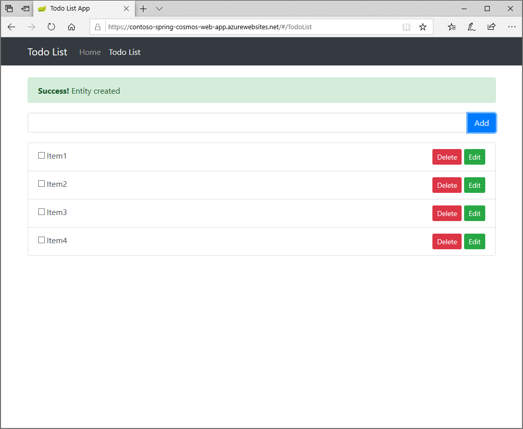 App Spring in esecuzione nel servizio app in Linux