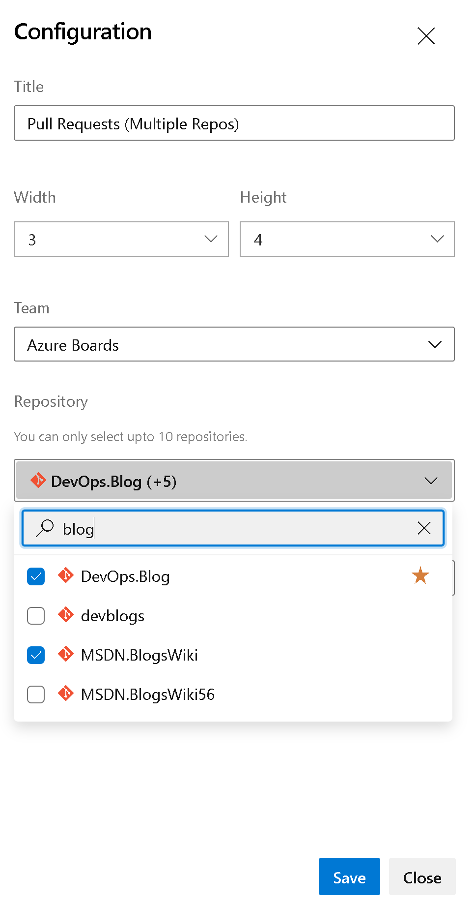 Widget Pull Request