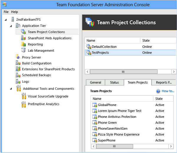 Selezionare la raccolta dall'elenco delle raccolte