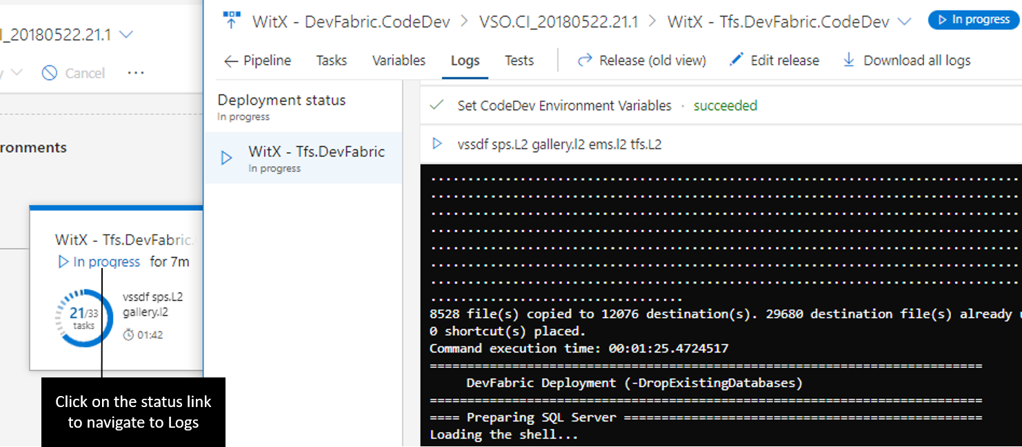 Dettagli del registro di rilascio