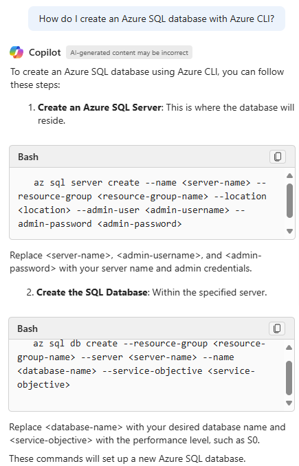 <Usare il servizio di Azure>