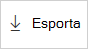 Screenshot che mostra il pulsante esporta.