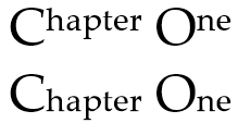 Testo con apice OpenType e pedice