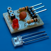 Immagine di un modulo sensore ricevitore laser