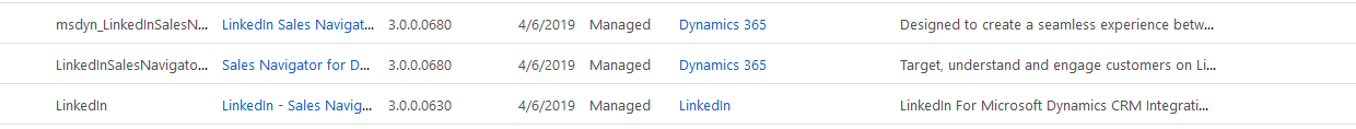 Elenco delle soluzioni correlate a LinkedIn.