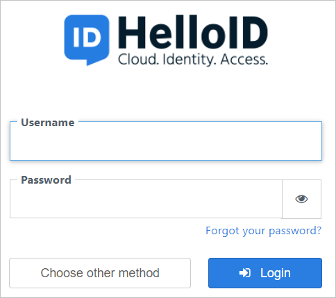accesso amministratore HelloID