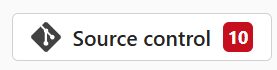 Screenshot del pulsante Controllo del codice nell'interfaccia utente dell'area di lavoro Fabric.