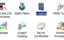 Screenshot dell'icona Registrazione evidenziata.