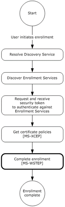 MDE device enrollment: completing enrollment