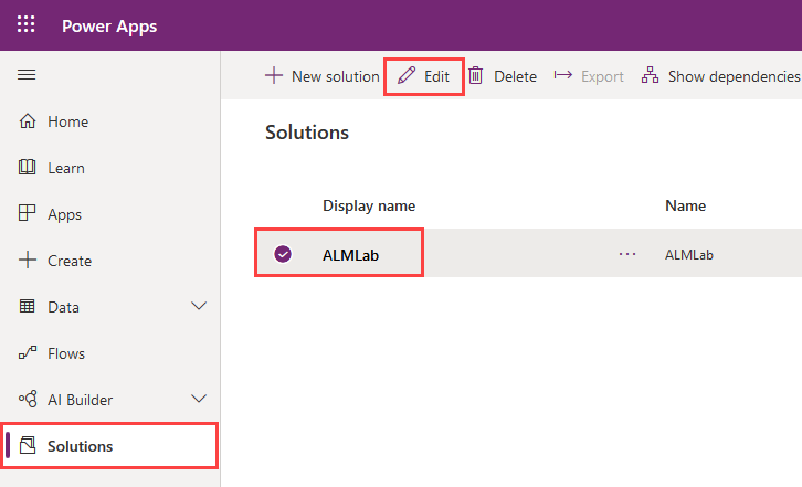 Modificare la soluzione.