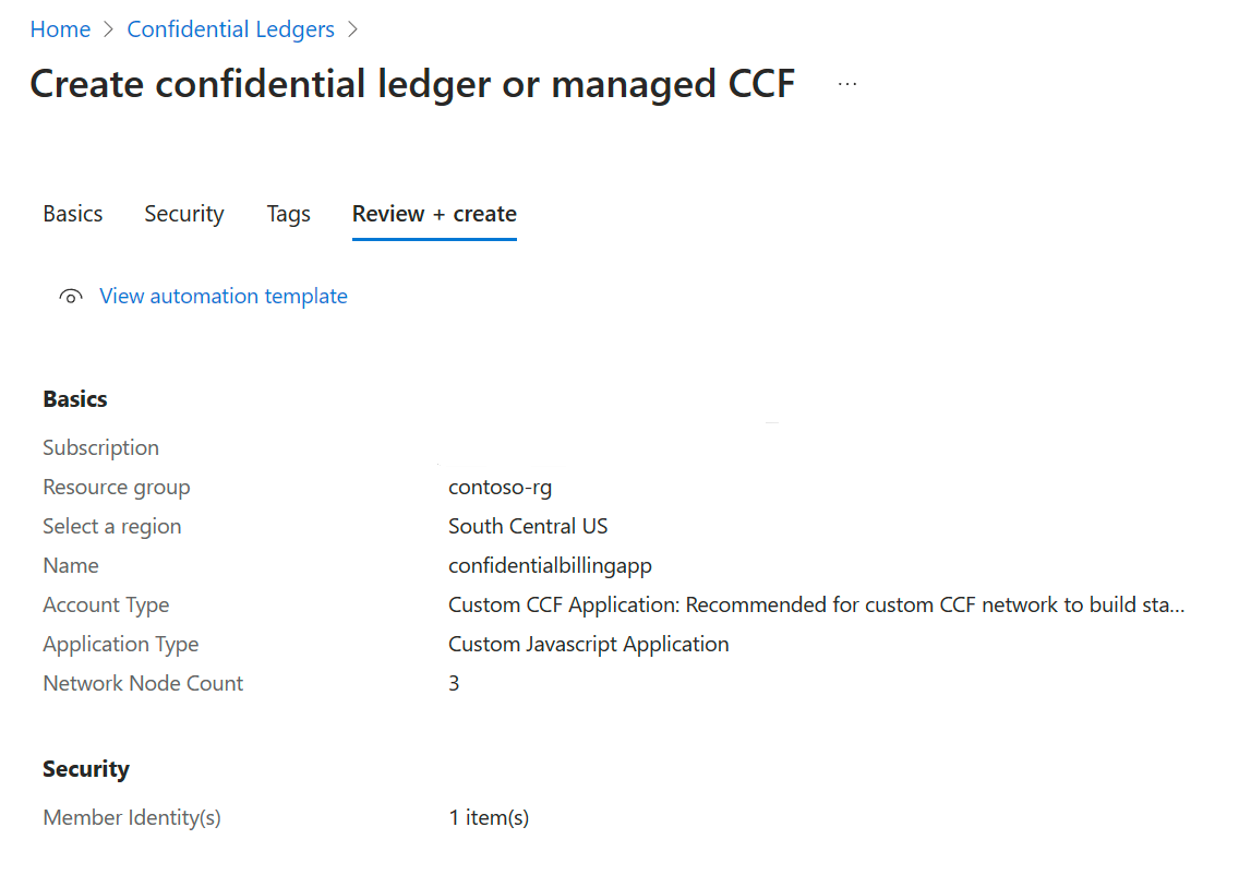 Screenshot della schermata della scheda Verifica risorse CCF gestite.