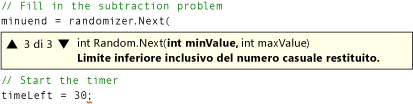 Intellisense window overloads