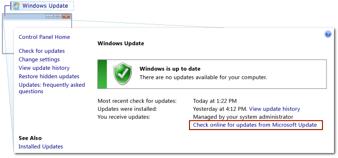 Aggiornamento di Windows