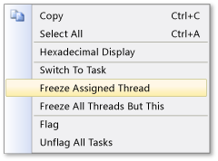 Parallel_Tasks_ContextMenu2 Shortcut thread menu in Parallel Tasks window