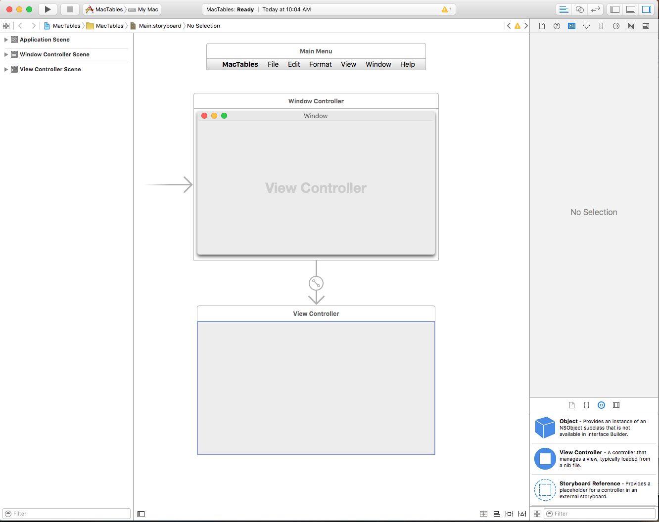 Modifica dell'interfaccia utente in Xcode