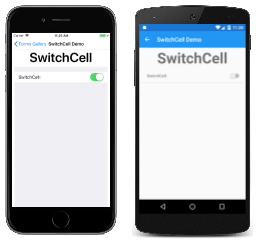 Esempio di SwitchCell Esempio di SwitchCell