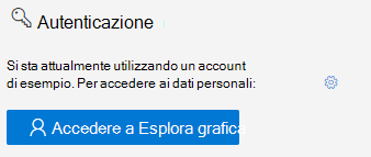Fare clic sul pulsante di accesso.