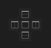 Screenshot del rombo guida nella finestra del documento.