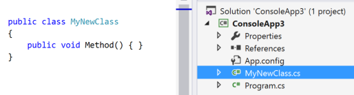 Screenshot del risultato inline C#.