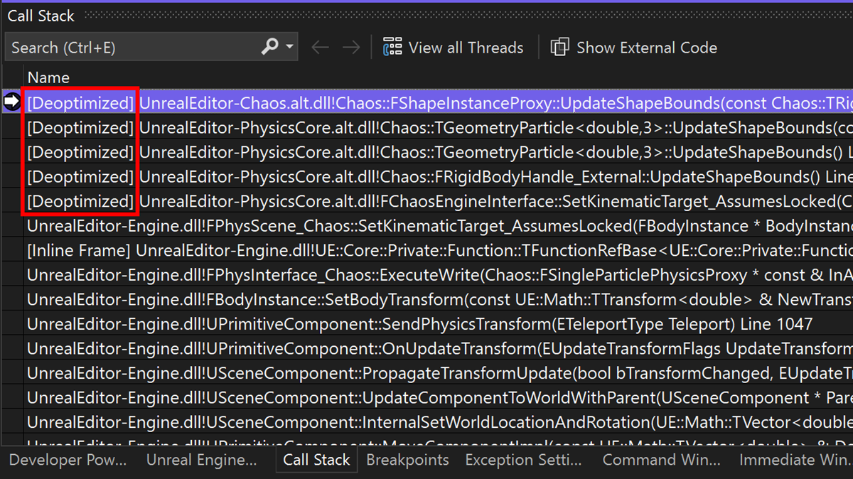 Debug Dinamico C++